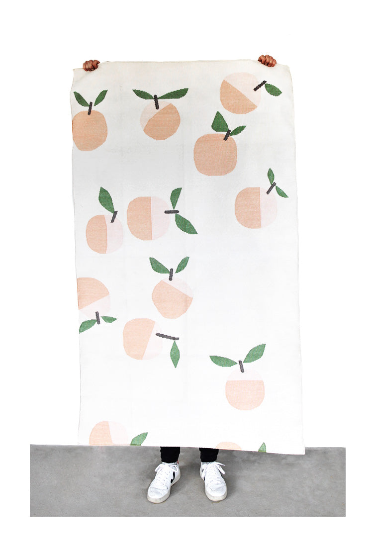 Handwoven rug *PEACH