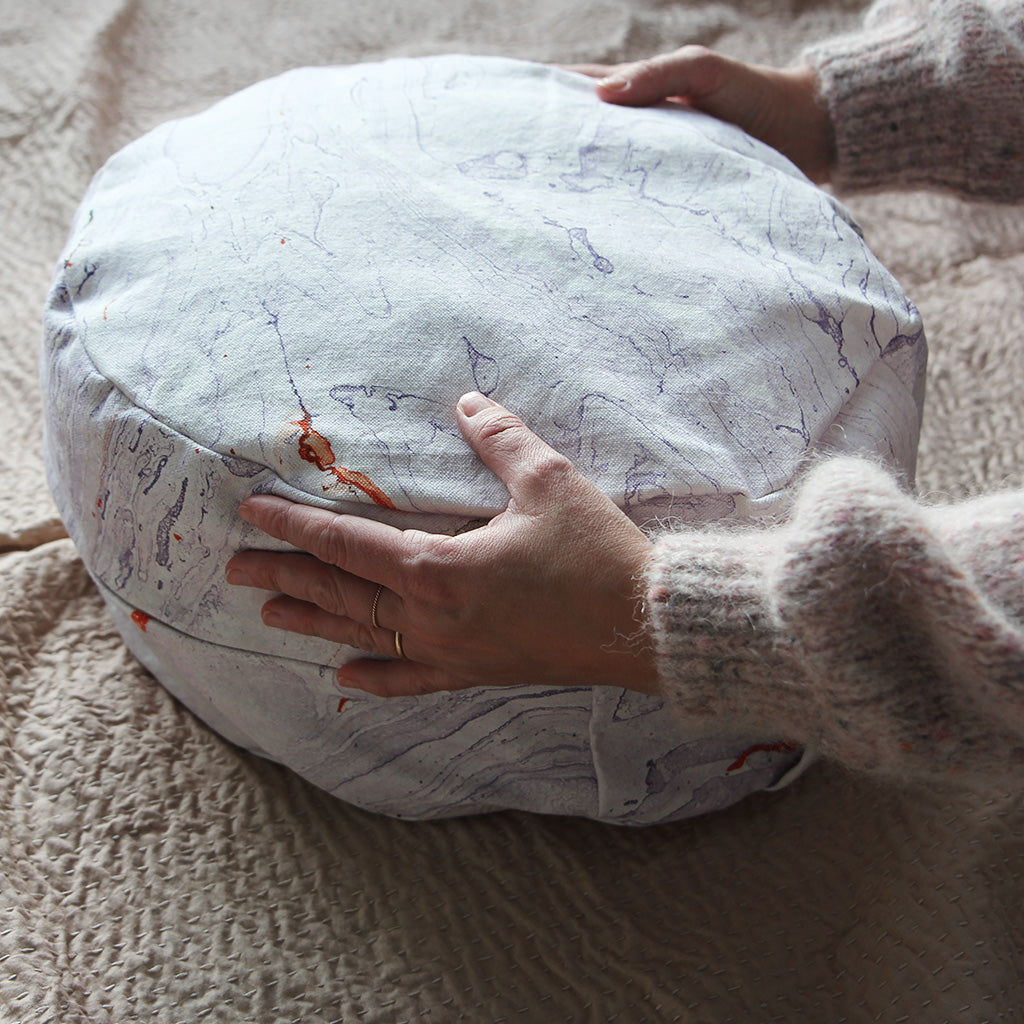 Yoga cushion *MARBLE