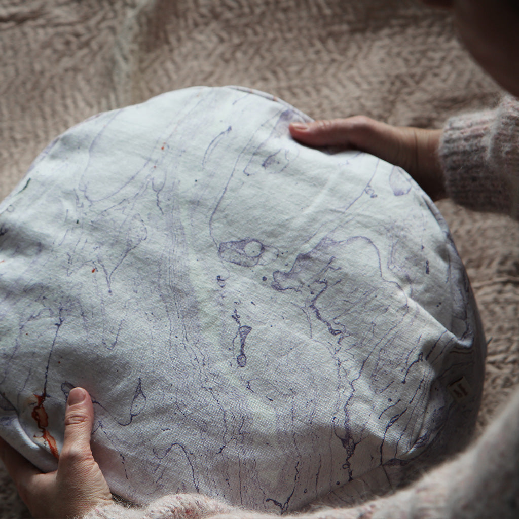 Yoga cushion *MARBLE