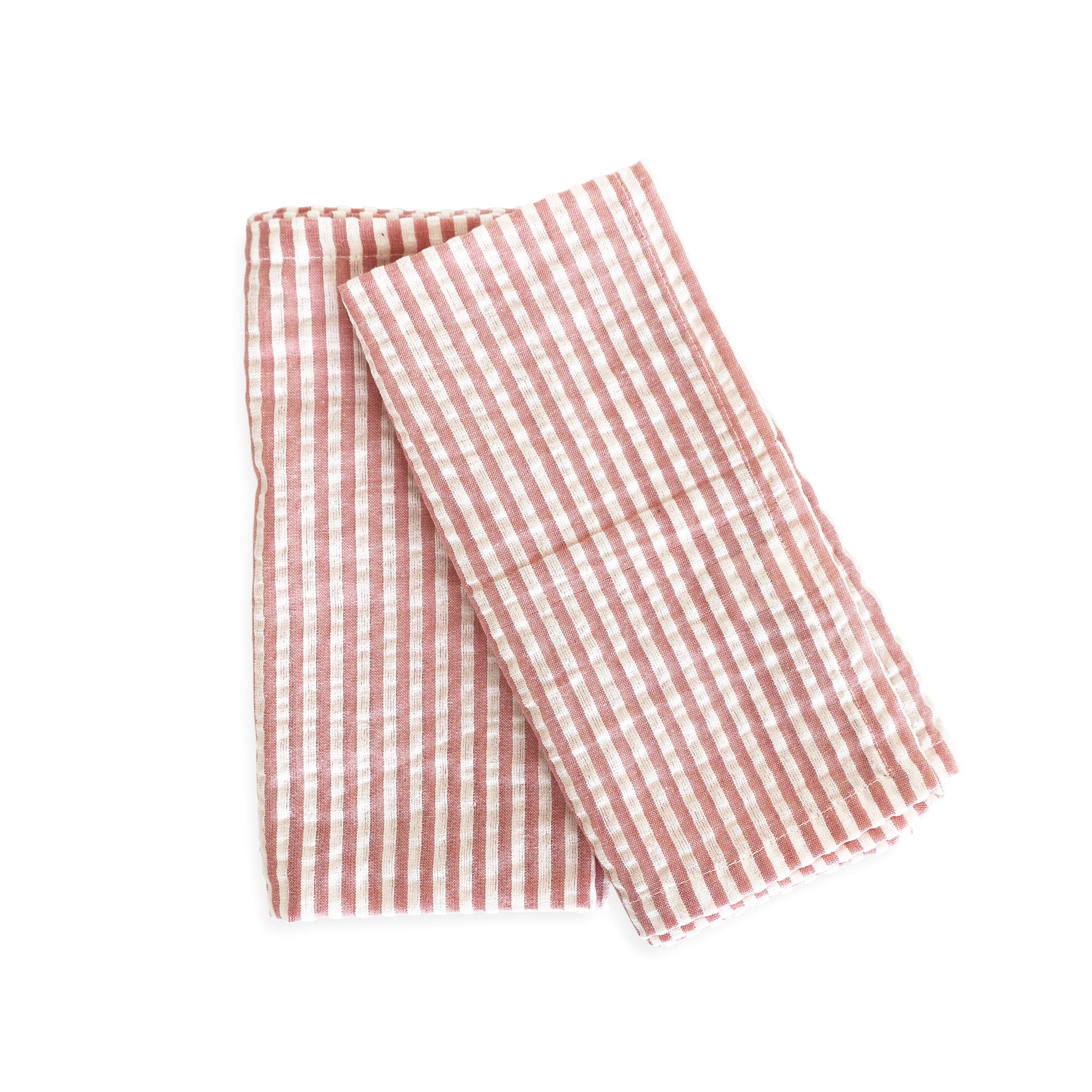 Serviette *Stripes Rose