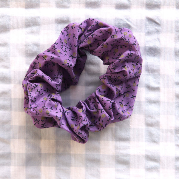 Scrunchie *Flower Purple