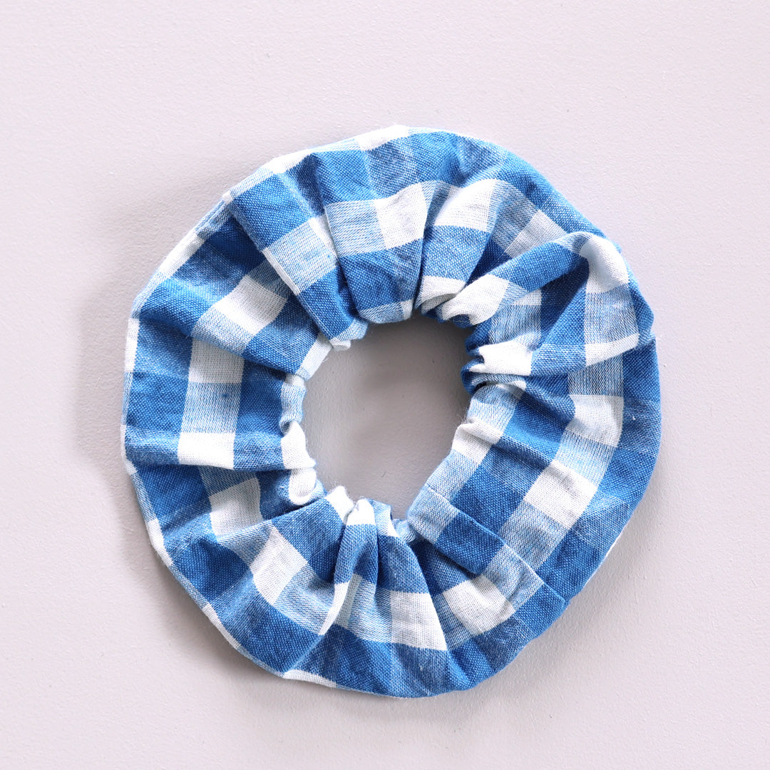 Scrunchie *Blue Check