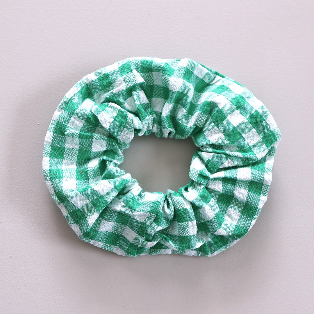 Scrunchie *Green Check