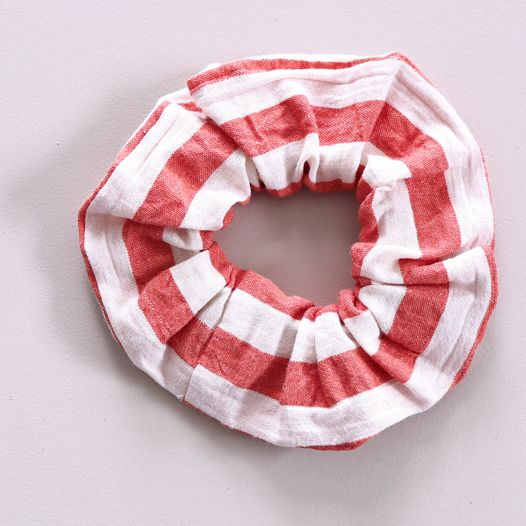 Scrunchie *Red Stripe