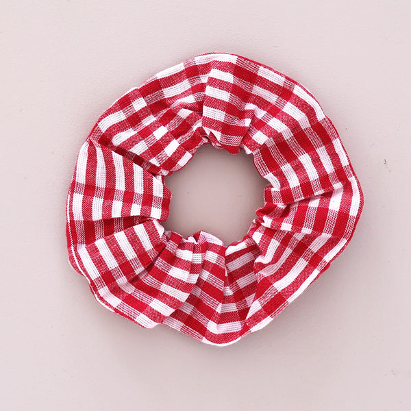 Scrunchie *Check Red Small