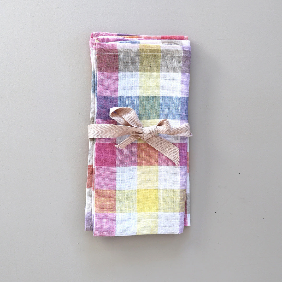 Serviette *Check Pastel