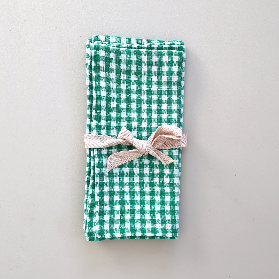 Serviette *Check Green