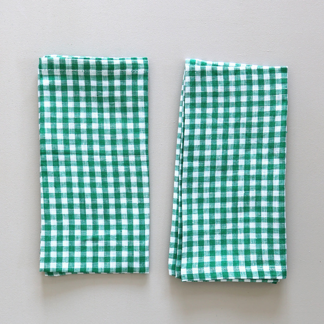 Serviette *Check Green