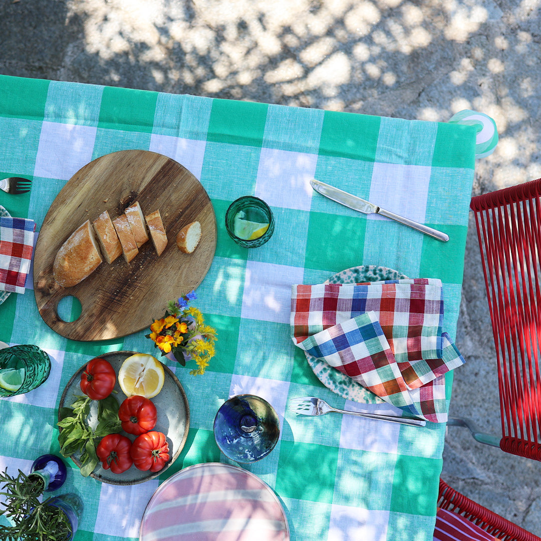 Table linen *Check Green Big