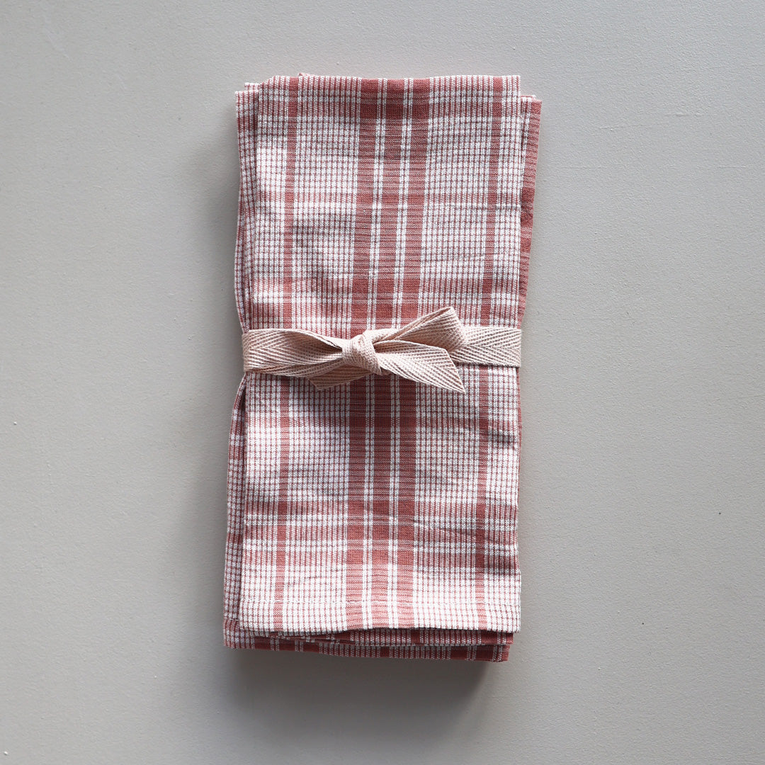 Serviette *Check Rust