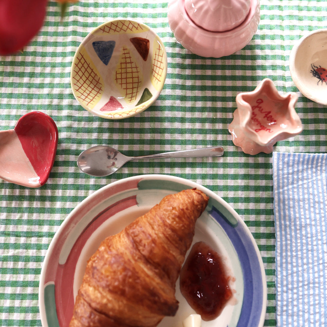 Table linen *Stripe Poppy