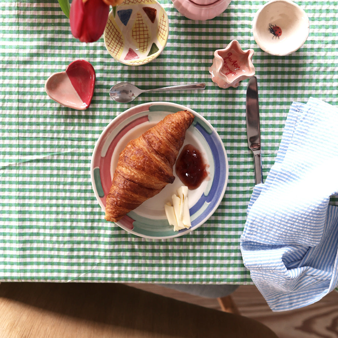 Table linen *Stripe Poppy