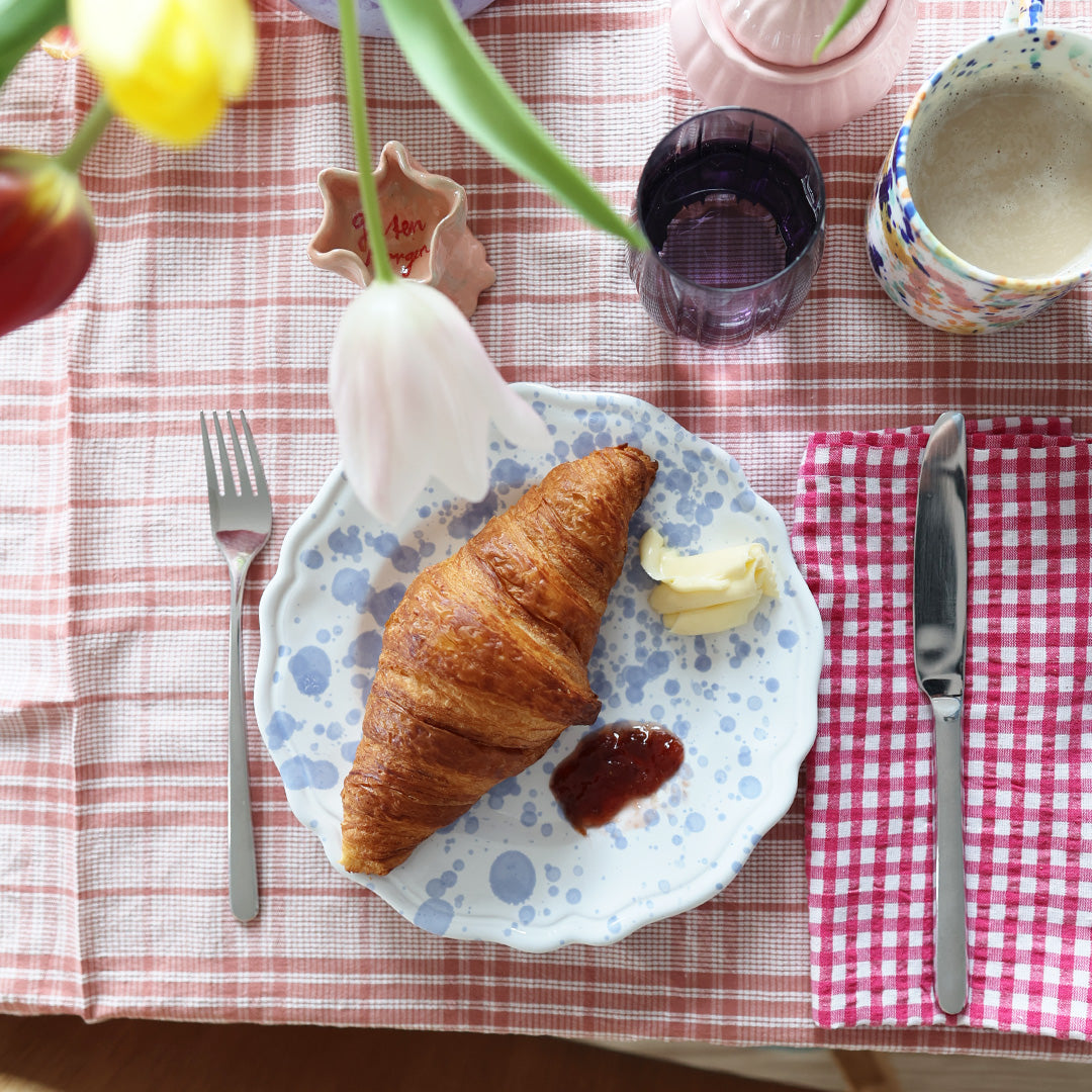 Table linen *Stripe Poppy