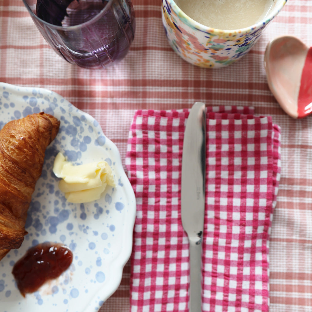 Table linen *Stripe Poppy