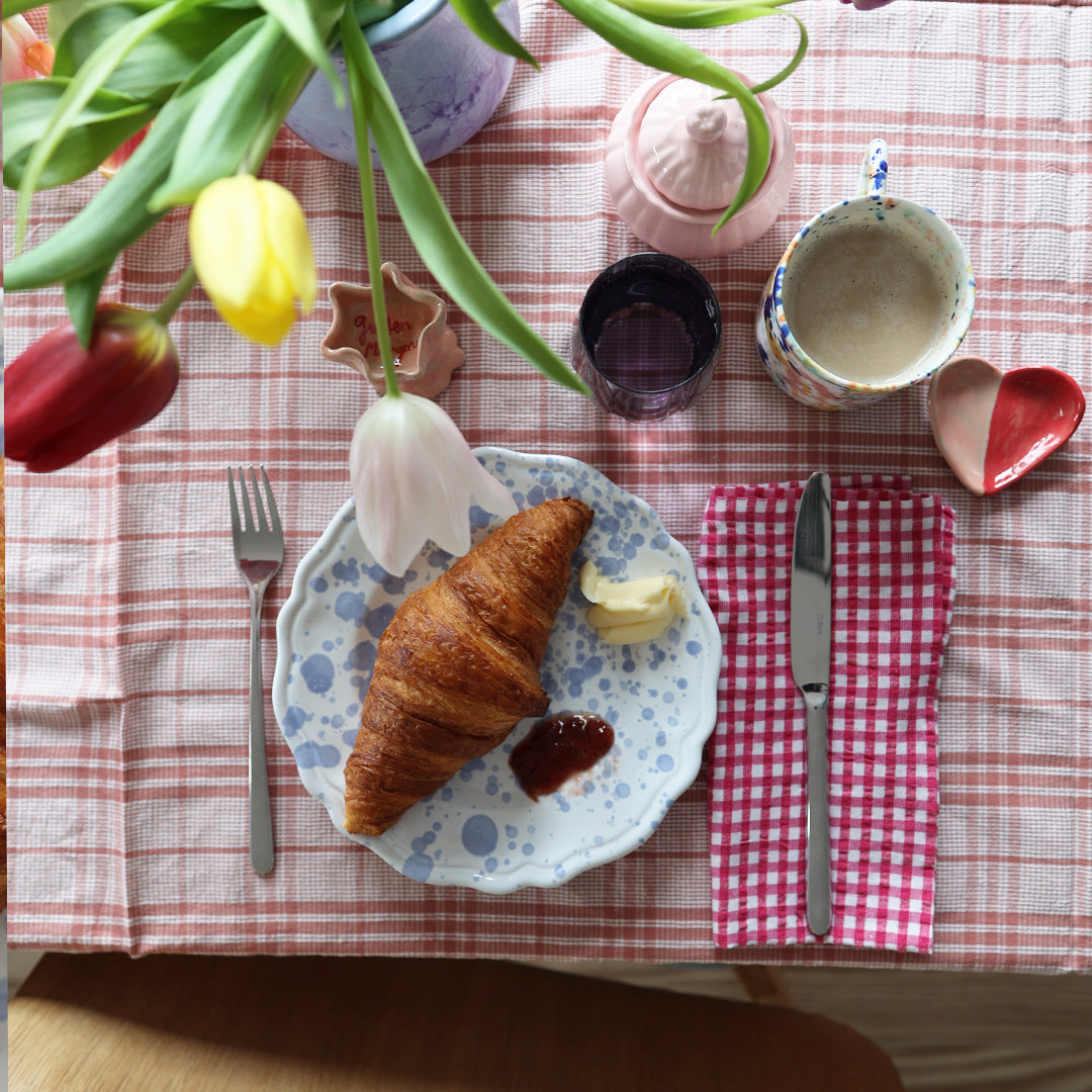 Table linen *Stripe Poppy