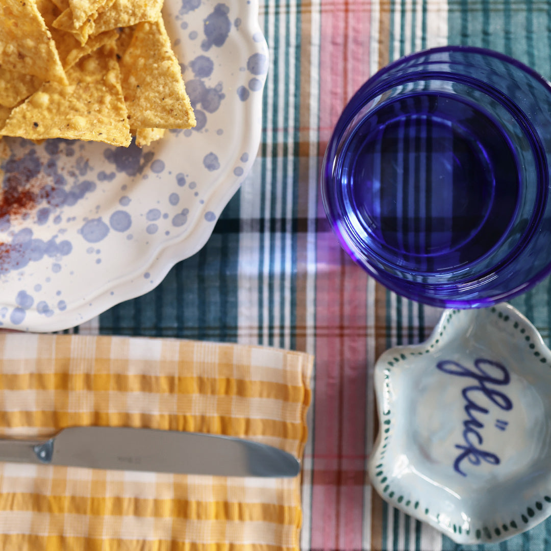 Table linen *Stripe Poppy