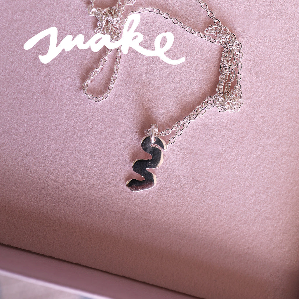Halskette Talisman *Snake Silver
