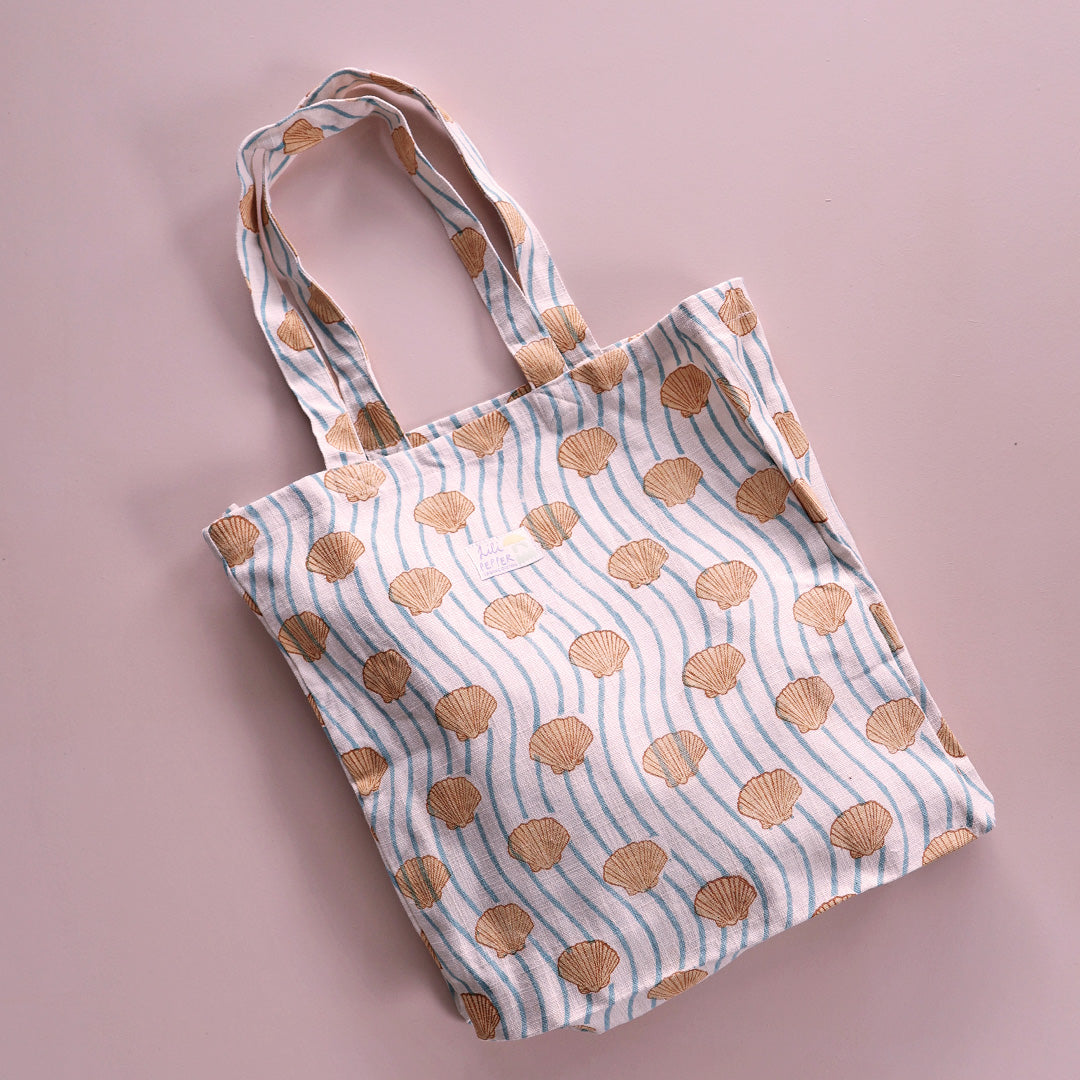Handbedruckte Tote Bag *Shell