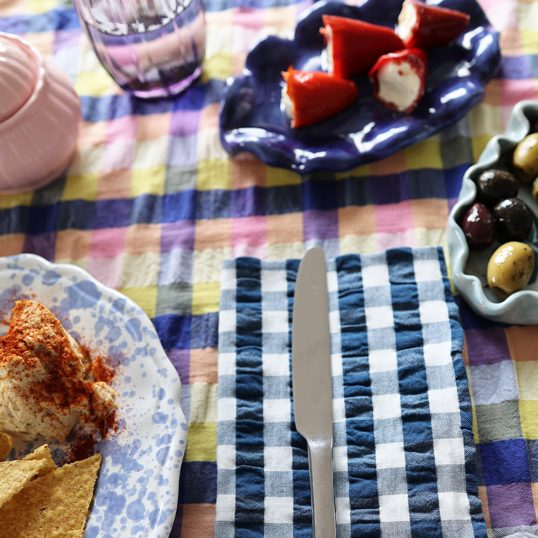 Table linen *Stripe Poppy