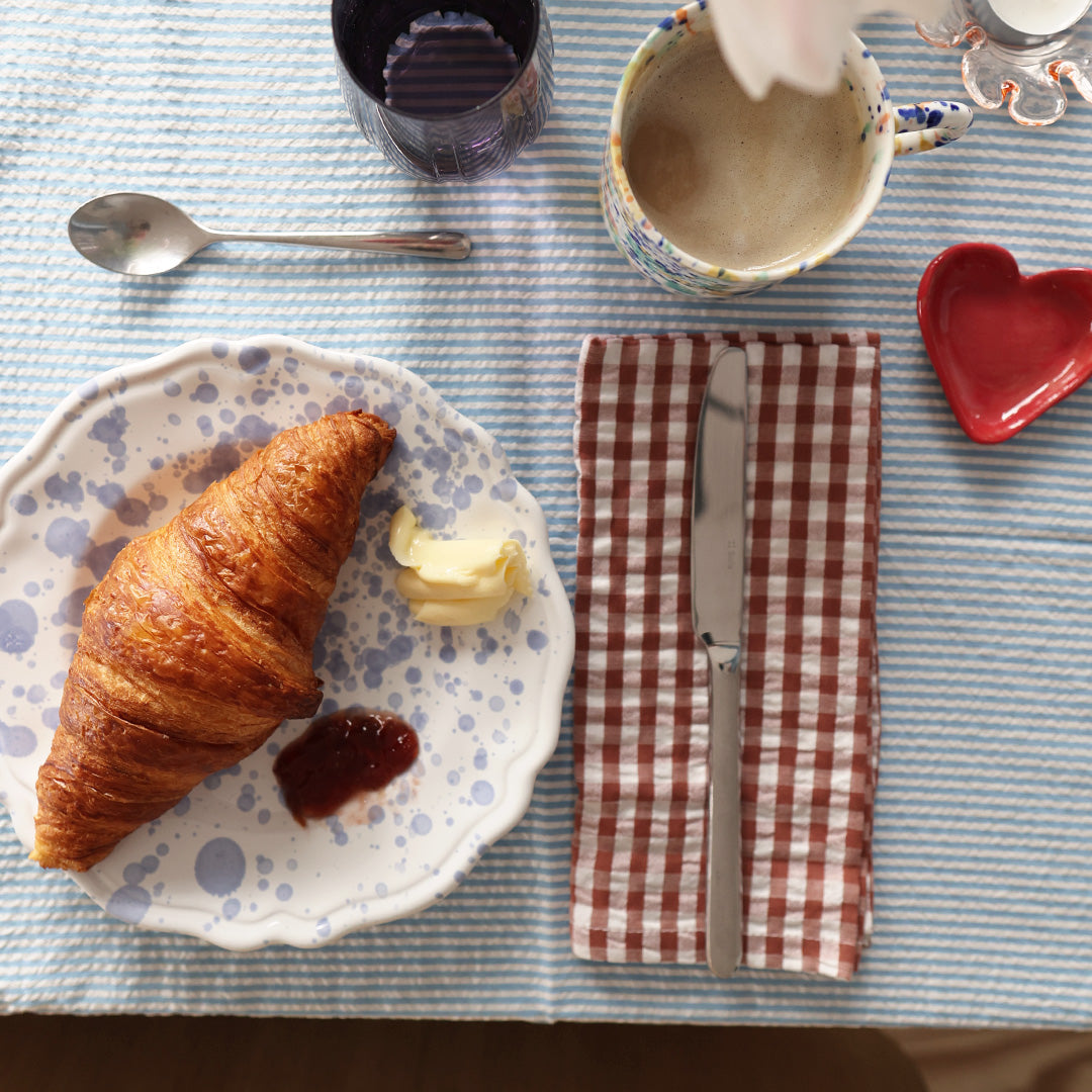 Table linen *Stripe Poppy