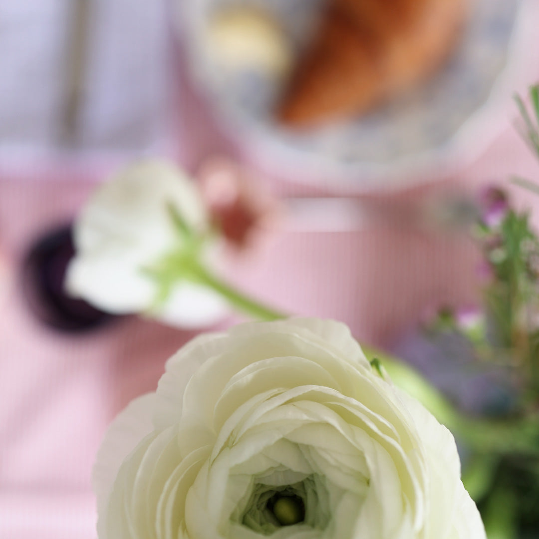 Table linen *Stripe Poppy