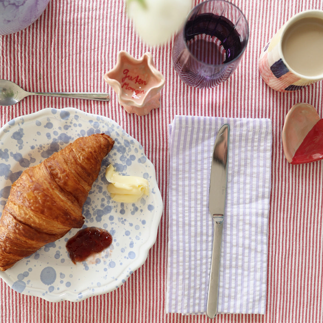 Table linen *Stripe Poppy