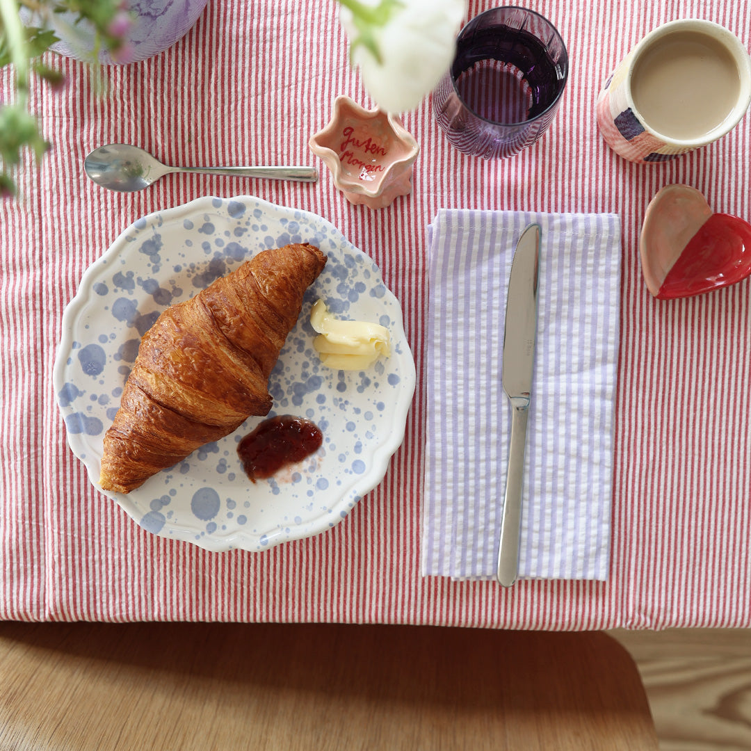 Table linen *Stripe Poppy