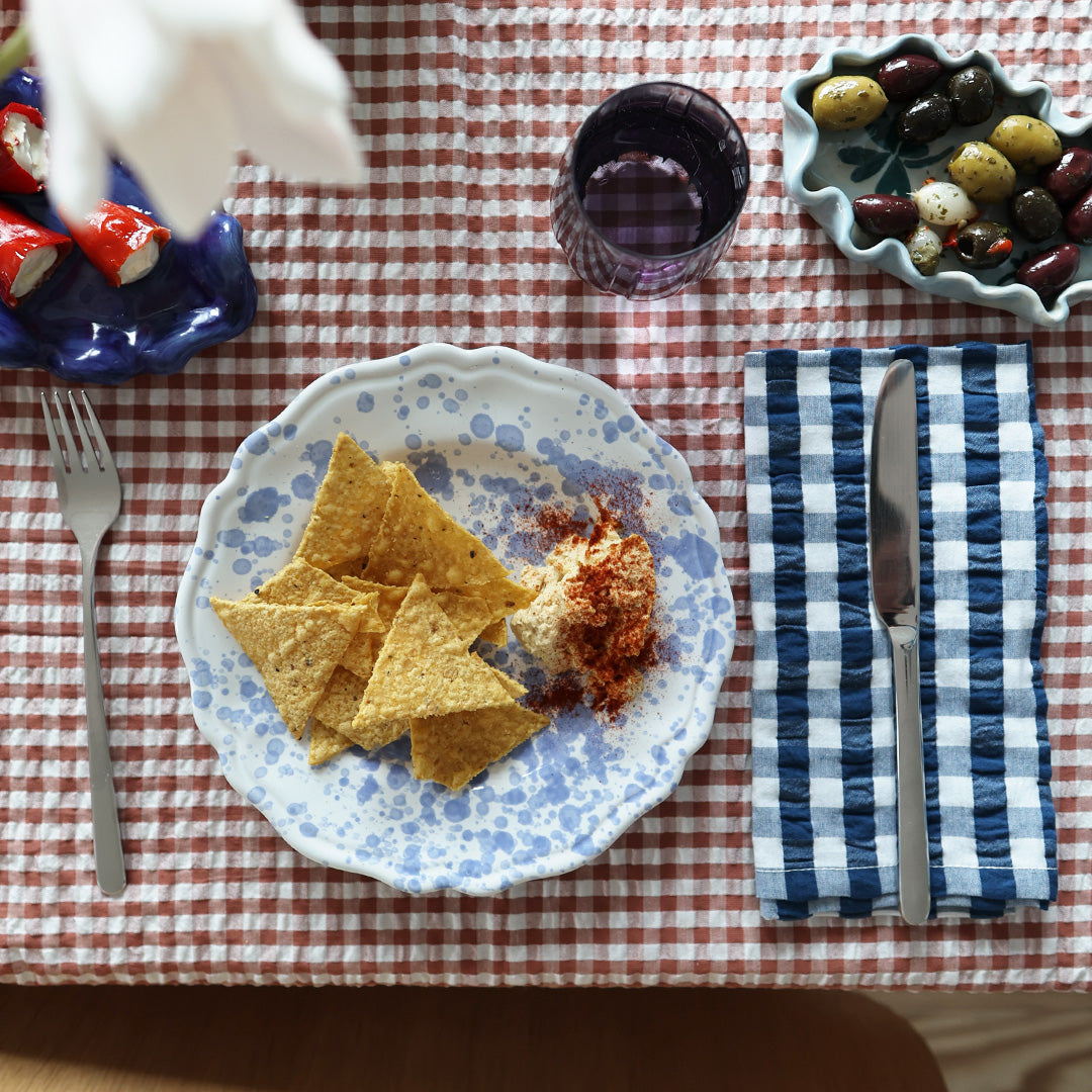 Table linen *Stripe Poppy