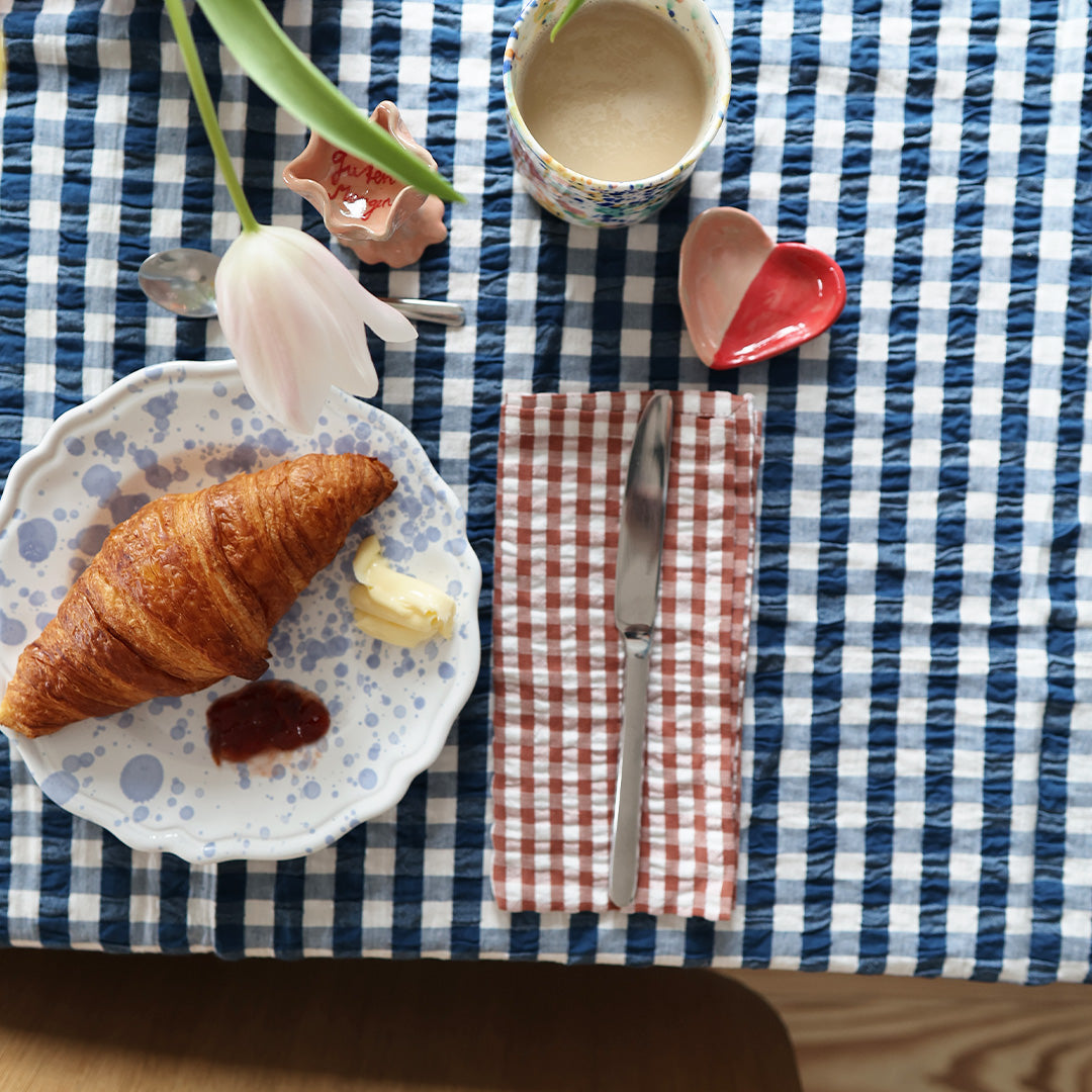 Table linen *Stripe Poppy