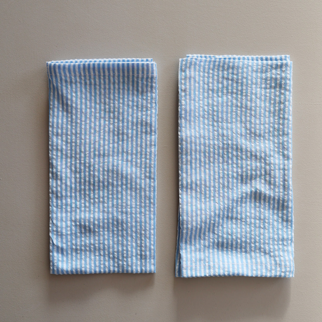 Serviette *Stripe Blue