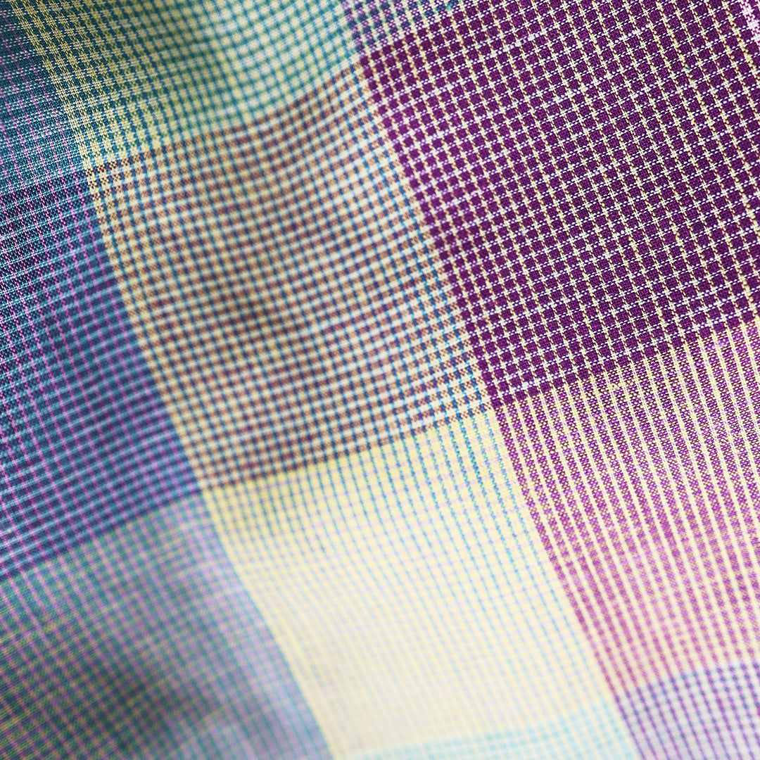 Cotton bag *Check Multi
