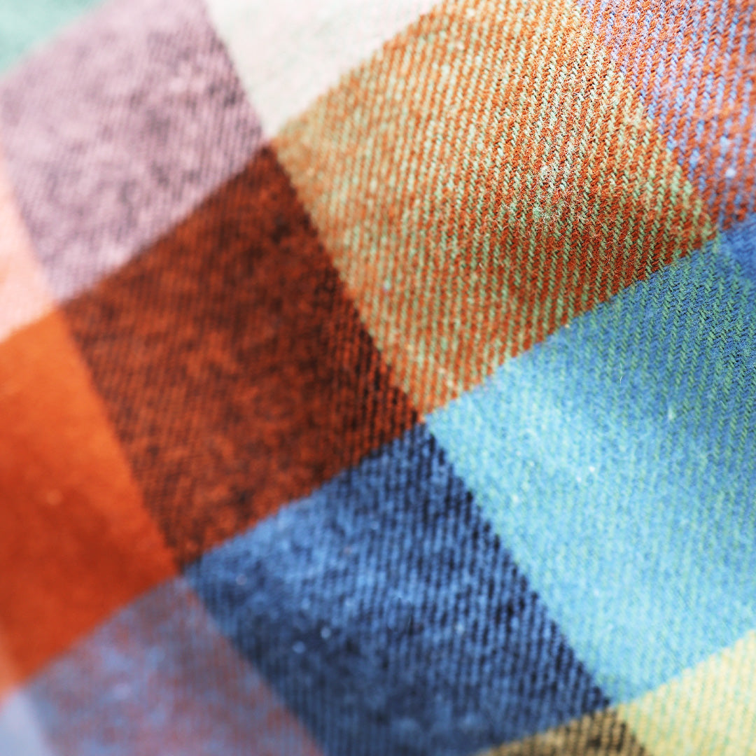 Cotton bag *Check Multi