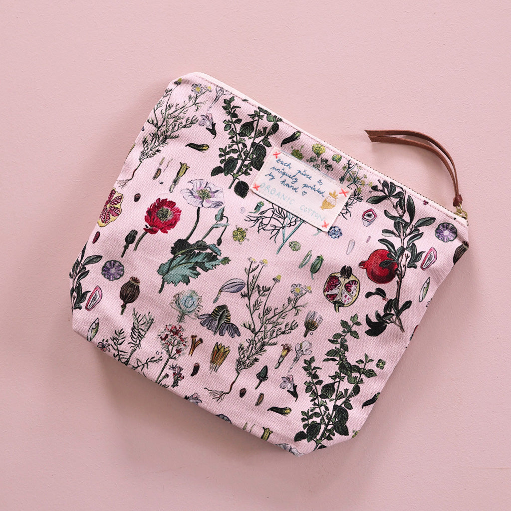 *Healing herbs Organic Cotton pouch
