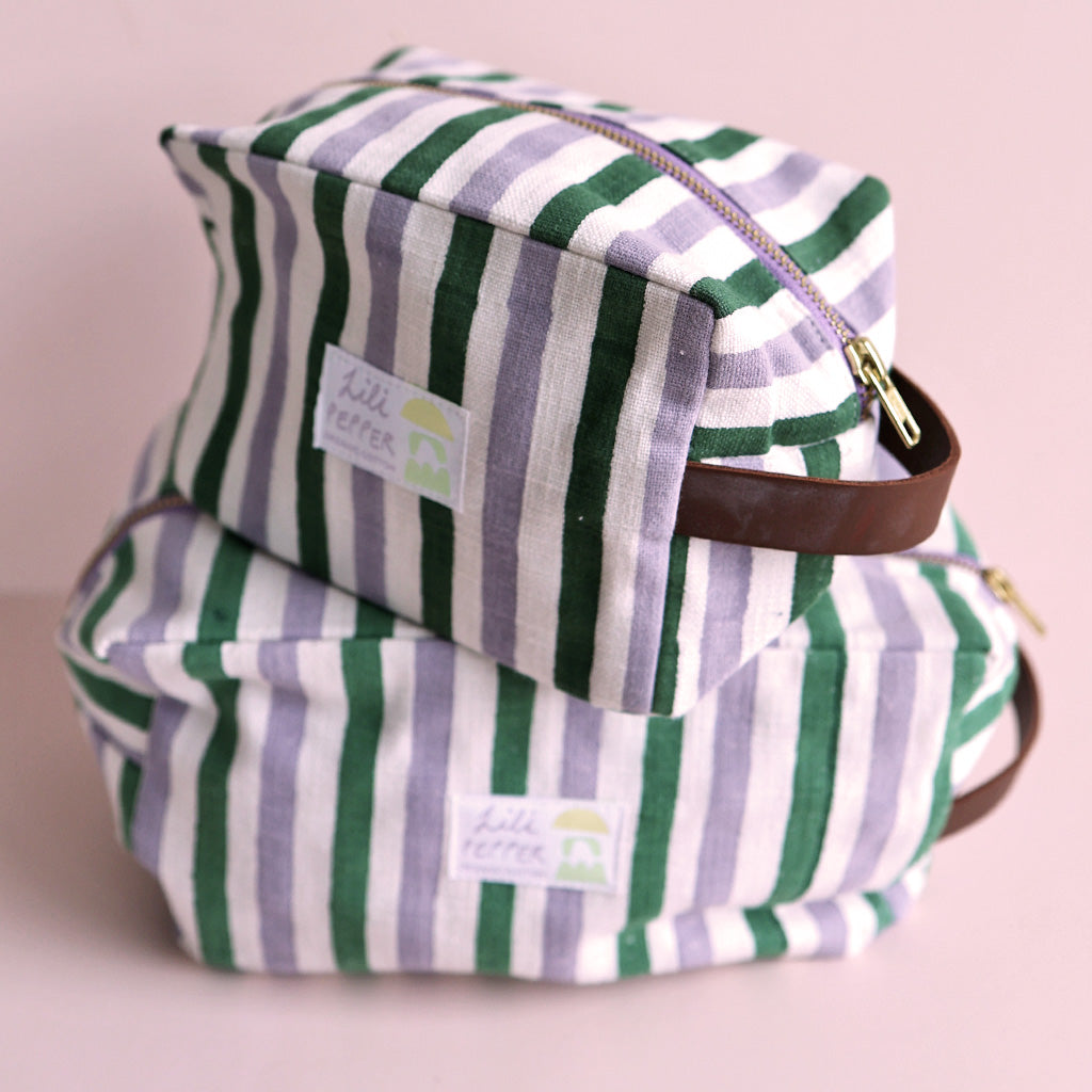Blockprint Necessaire *Lavender