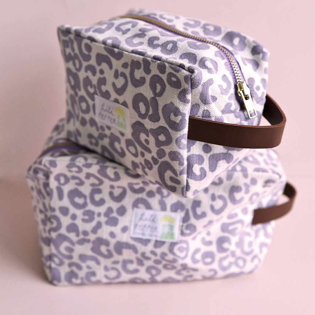 Blockprint Necessaire *Leo Lavender