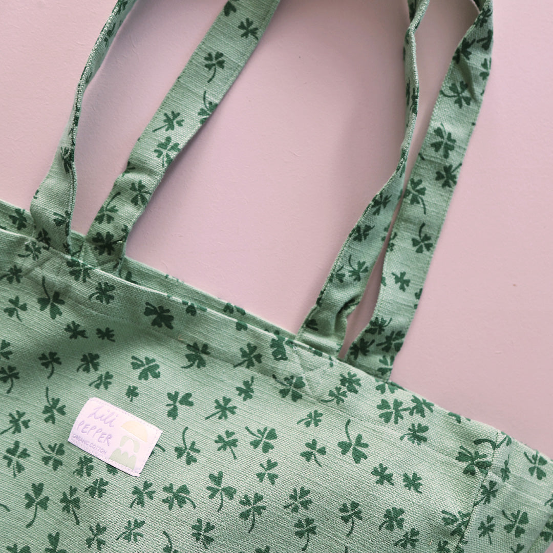 Handbedruckte Tote Bag *Good Luck