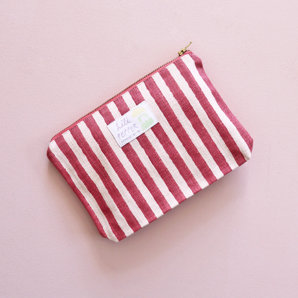 Block Print Pouch *Bonbon