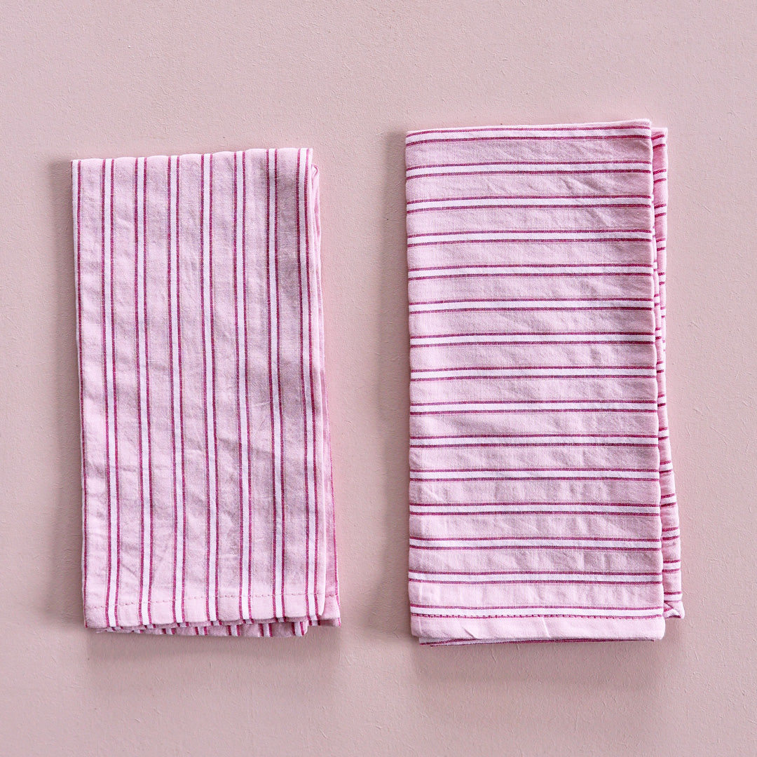 Napkin *Stripe Pink