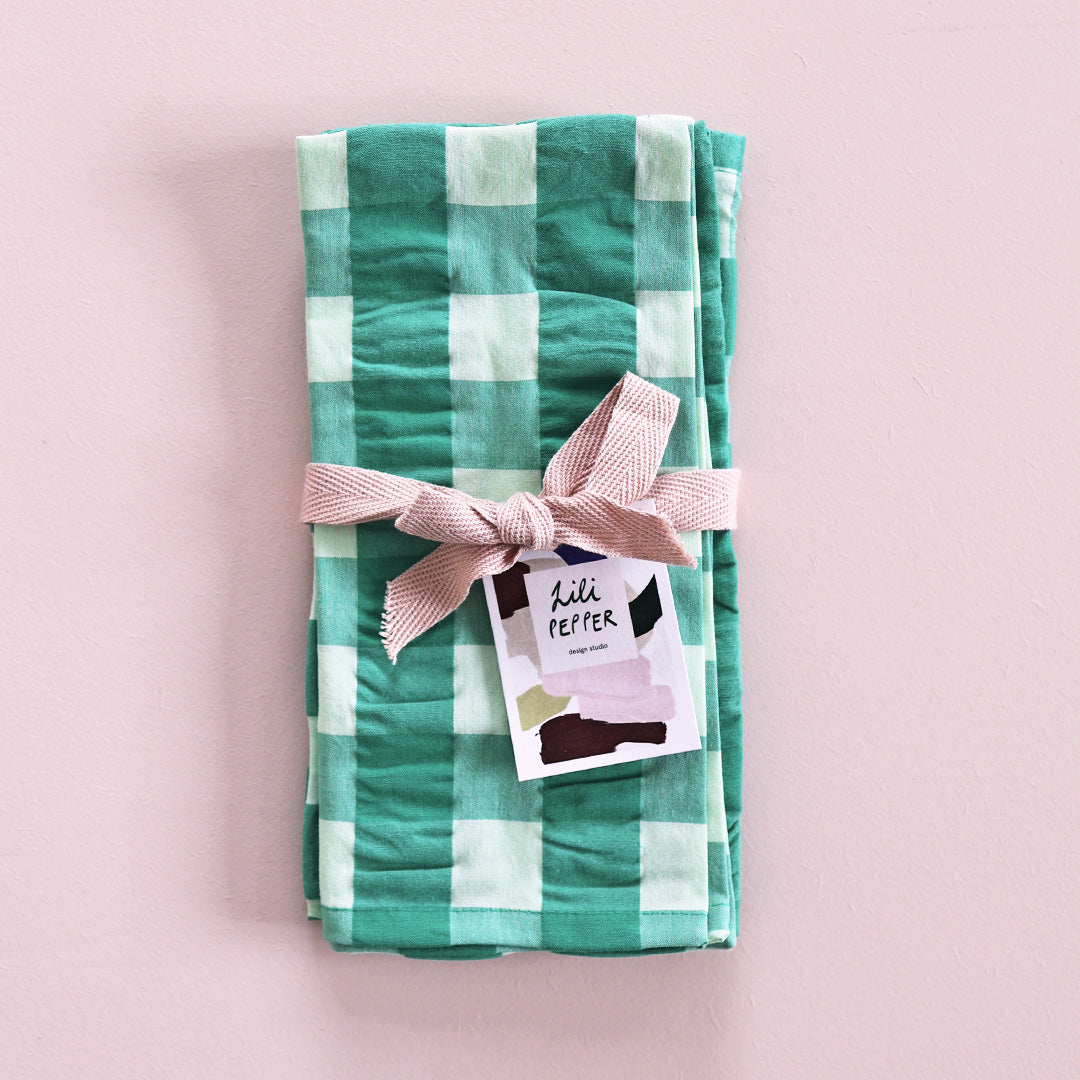 Napkin *Check Green Big