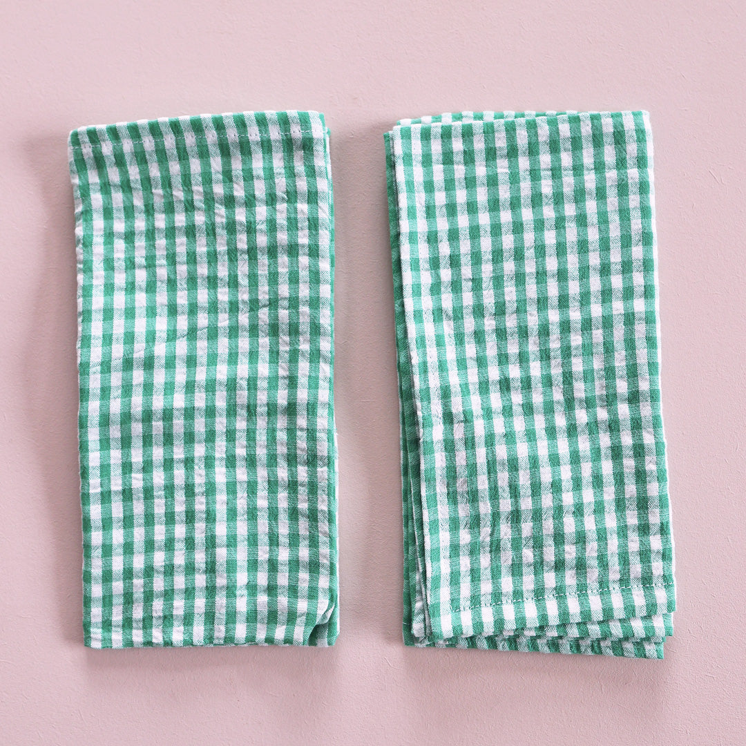 Napkin *Check Green