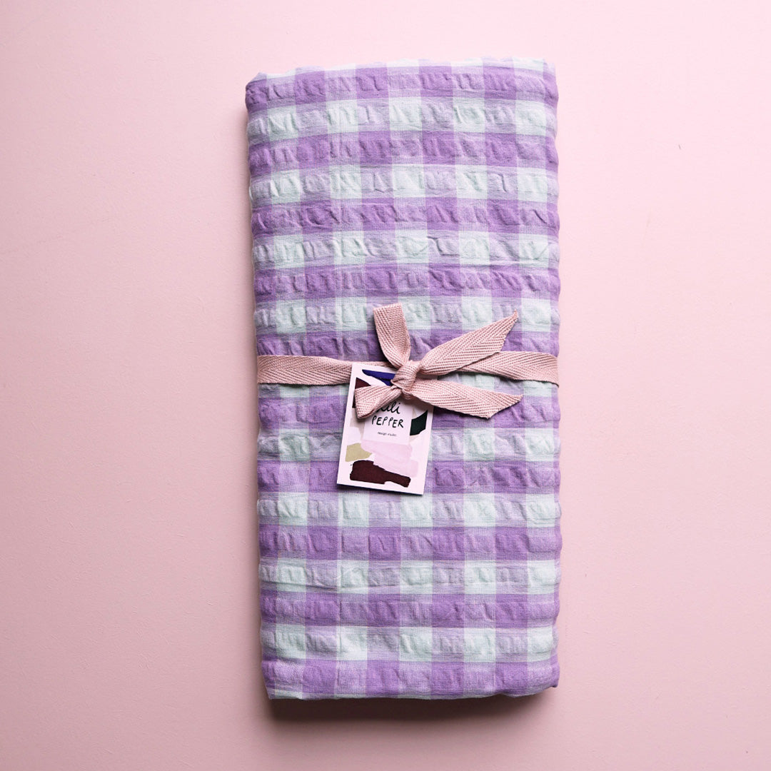 Tischtuch *Check Lila