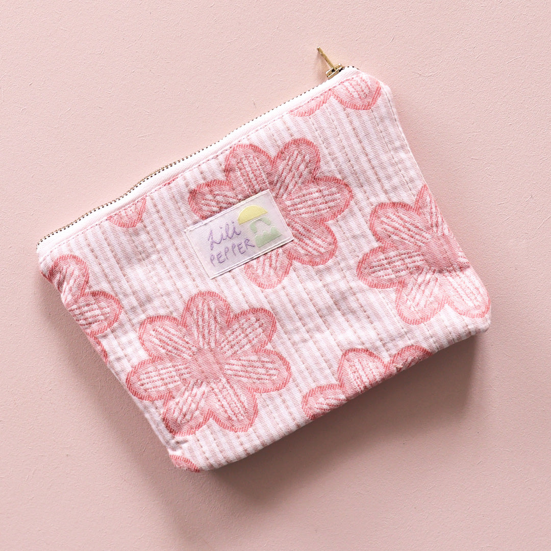 Abgesteppte Pouch *Flower - Lili Pepper