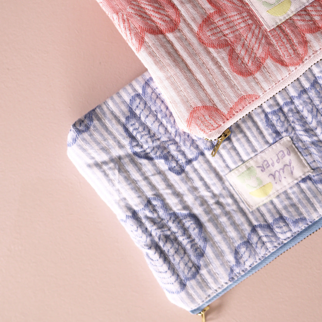 Abgesteppte Pouch *Shell - Lili Pepper