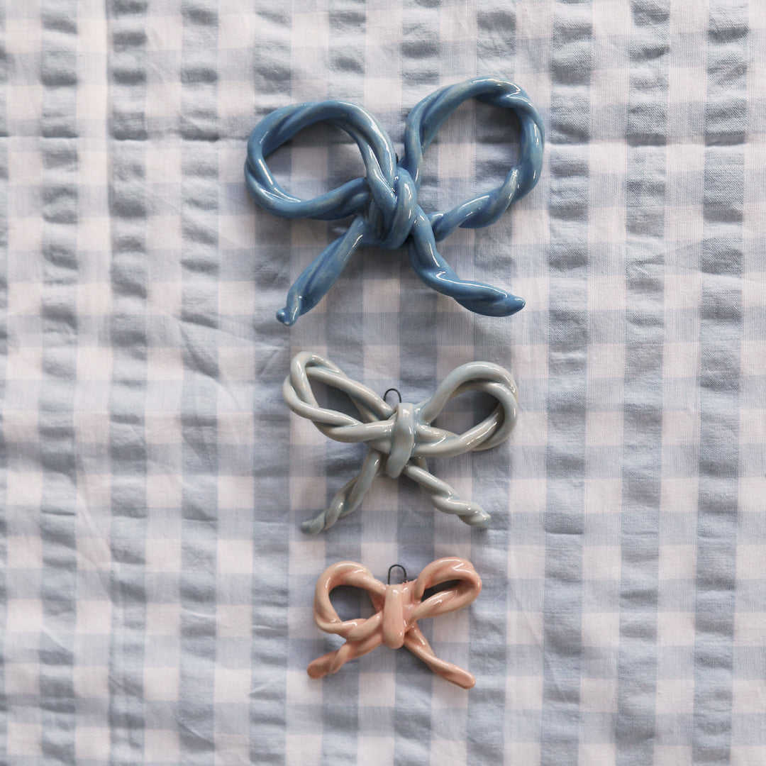 Ceramic Bow *Light Blue