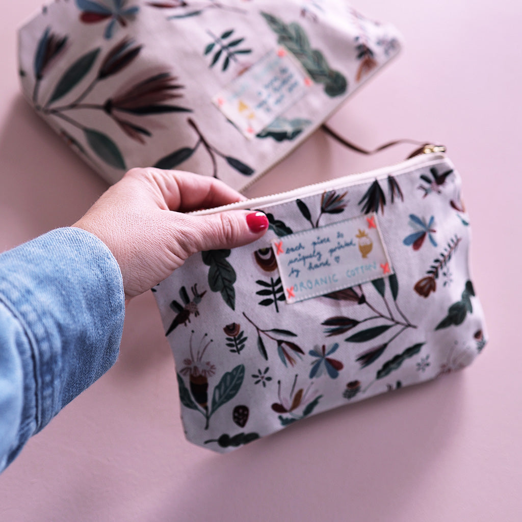 *My Alice* Organic Cotton Pouch