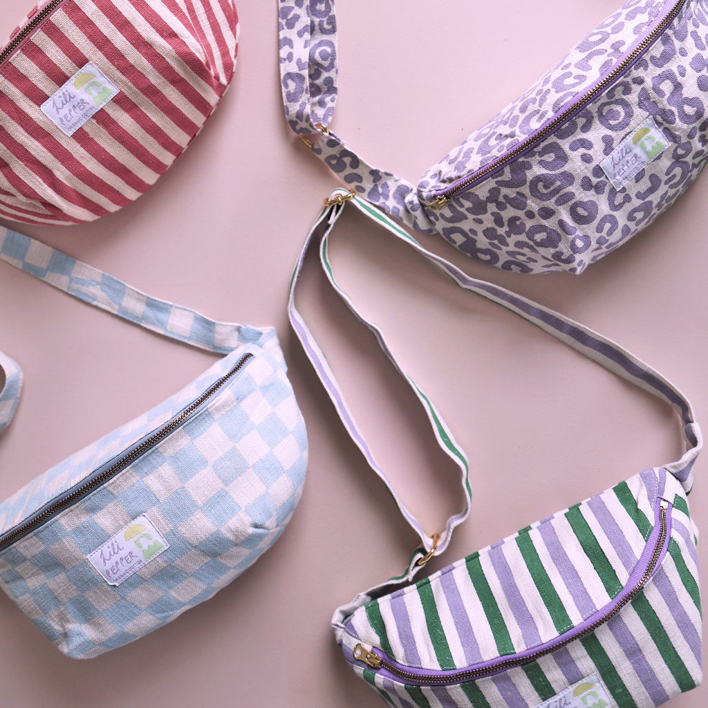 Soulder bag *Check Green