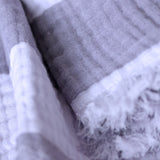 Decke *Lilac Stripe