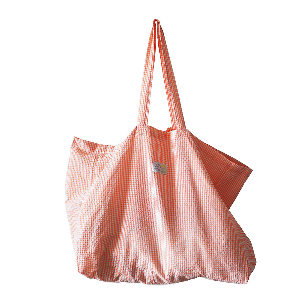 Cotton bag *Vichy Orange