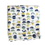 *MOON AND SHAPES* Baby Swaddle blanket - Lili Pepper