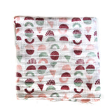 *MOON AND SHAPES* Baby Swaddle blanket - Lili Pepper